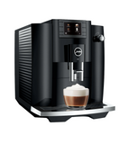 Ⓜ️🔵🔵🔵 JURA E6 Piano Black - Macchina da caffè espresso COMPLETAMENTE AUTOMATICA (dai chicchi al caffè), colore PIANO BLACK, 2 tazze, anche bevande con latte, 11 tipi di bevande, FACILISSIMA DA USARE E DA PULIRE