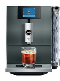 Ⓜ️🔵🔵🔵 JURA ENA 5 Night Inox - Macchina da caffè espresso COMPLETAMENTE AUTOMATICA (dai chicchi al caffè), colore NIGHT INOX, 6 preparazioni di caffè, anche con estrazione a freddo