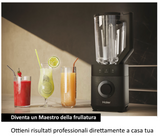 Ⓜ️🔵🔵🔵 Haier HBL5B2 011 - [📦🚨Spedizione immediata!🚚💨] Frullatore I-Master Serie 5, Obsidian Grey, SENZA BPA, 6 lame in acciaio inox, Caraffa in vetro da 2 litri, 3 programmi
