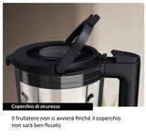 Ⓜ️🔵🔵🔵 Haier HBL5B2 011 - [📦🚨Spedizione immediata!🚚💨] Frullatore I-Master Serie 5, Obsidian Grey, SENZA BPA, 6 lame in acciaio inox, Caraffa in vetro da 2 litri, 3 programmi