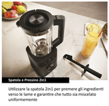Ⓜ️🔵🔵🔵 Haier HBL5B2 011 - [📦🚨Spedizione immediata!🚚💨] Frullatore I-Master Serie 5, Obsidian Grey, SENZA BPA, 6 lame in acciaio inox, Caraffa in vetro da 2 litri, 3 programmi