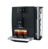 Ⓜ️🔵🔵🔵 JURA ENA 8 Touch Full Metropolitan Black - Macchina da caffè espresso COMPLETAMENTE AUTOMATICA (dai chicchi al caffè), colore FULL METROPOLITAN BLACK, 15 preparazioni di caffè, anche con latte