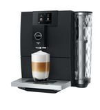 Ⓜ️🔵🔵🔵 JURA ENA 8 Touch Full Metropolitan Black - Macchina da caffè espresso COMPLETAMENTE AUTOMATICA (dai chicchi al caffè), colore FULL METROPOLITAN BLACK, 15 preparazioni di caffè, anche con latte