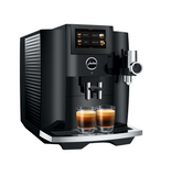 Ⓜ️🔵🔵🔵 JURA S8 Piano Black - Macchina da caffè espresso COMPLETAMENTE AUTOMATICA (dai chicchi al caffè), colore PIANO BLACK, 27 preparazioni di caffè, anche con latte, funzione Sweet Foam