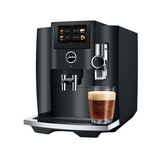 Ⓜ️🔵🔵🔵 JURA S8 Piano Black - Macchina da caffè espresso COMPLETAMENTE AUTOMATICA (dai chicchi al caffè), colore PIANO BLACK, 27 preparazioni di caffè, anche con latte, funzione Sweet Foam