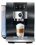 Ⓜ️🔵🔵🔵 JURA Z10 Aluminium Dark Inox - Macchina da caffè espresso COMPLETAMENTE AUTOMATICA (dai chicchi al caffè), colore ALUMINIUM DARK INOX, 32 preparazioni di caffè, anche con latte, funzione Cold Drew