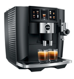 Ⓜ️🔵🔵🔵 JURA J8 Twin Diamond Black - Macchina da caffè espresso COMPLETAMENTE AUTOMATICA (dai chicchi al caffè), colore TWIN DIAMOND BLACK, 31 preparazioni di caffè, anche con latte, funzione Sweet Foam