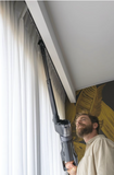 Ⓜ️🔵🔵🔵 Hoover HFX10P 011 -  Scopa elettrica senza filo HFX Senza sacco, SVUOTAMENTO SUPER-FACILE, Throw-Off, capacità container 1,2 litri, 21.6 V, durata batteria fino a 30 min, ricarica in 3,5 h, Urban Black