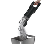 Ⓜ️🔵🔵🔵 Hoover HFX10P 011 -  Scopa elettrica senza filo HFX Senza sacco, SVUOTAMENTO SUPER-FACILE, Throw-Off, capacità container 1,2 litri, 21.6 V, durata batteria fino a 30 min, ricarica in 3,5 h, Urban Black