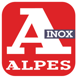 Ⓜ️🔵🔵🔵 Alpes 68/165 FORNO/4- LIBERI IN CUCINA, Elemento Colonne, colonna cucina, acciaio inox, larg. 68cm, prof. 64cm, alt. 165/170cm, forno elettrico incasso 60cm, anta inox per lavastoviglie 60cm