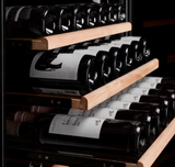 Ⓜ️🔵🔵🔵 DUNAVOX Joy-24- Cantinetta da incasso, 24 Bottiglie bordolesi standard, vetro nero con maniglia, Sistema anti vibrazioni, Filtro anti UV, Garanzia 3 ANNI + 2 ANNI sul compressore