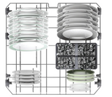 Ⓜ️🔵🔵🔵 CANDY CIP 3E7L0W - Lavastoviglie da incasso, 3 coperti, Classe E, Connettività Controllo remoto avanzato e contenuti extra in App (Wi-Fi + BLUETOOTH®), 5 programmi, L x P x A (mm) 597x555x818, Nuova classe E