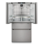 Ⓜ️🔵🔵🔵 LIEBHERR MBsddi 9556 Prime BioFresh NoFrost - Frigorifero ad armadio FrenchDoor con 2 cassetti congelatore, IceMaker e InfinitySpring, GARANZIA 10 ANNI INCLUSA* originale LIEBHERR, Acciaio Inox, 91 x 181 cm, Nuova classe D