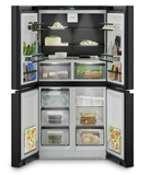 Ⓜ️🔵🔵🔵 LIEBHERR MBbsdi 9024 Plus BioFresh NoFrost - Frigorifero ad armadio 4 porte ad anta, Ice Maker, SmartDevice, GARANZIA 10 ANNI INCLUSA* originale LIEBHERR, Acciaio Nero, 91 x 181 cm, Nuova classe D