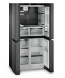 Ⓜ️🔵🔵🔵 LIEBHERR MBbsdi 9024 Plus BioFresh NoFrost - Frigorifero ad armadio 4 porte ad anta, Ice Maker, SmartDevice, GARANZIA 10 ANNI INCLUSA* originale LIEBHERR, Acciaio Nero, 91 x 181 cm, Nuova classe D
