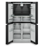 Ⓜ️🔵🔵🔵 LIEBHERR MBbsdi 9024 Plus BioFresh NoFrost - Frigorifero ad armadio 4 porte ad anta, Ice Maker, SmartDevice, GARANZIA 10 ANNI INCLUSA* originale LIEBHERR, Acciaio Nero, 91 x 181 cm, Nuova classe D