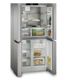 Ⓜ️🔵🔵🔵 LIEBHERR MBsddi 9024 Plus BioFresh NoFrost - Frigorifero ad armadio 4 porte ad anta, Ice Maker, SmartDevice, GARANZIA 10 ANNI INCLUSA* originale LIEBHERR, Acciaio Inox, 91 x 181 cm, Nuova classe D