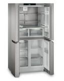 Ⓜ️🔵🔵🔵 LIEBHERR MBsddi 9024 Plus BioFresh NoFrost - Frigorifero ad armadio 4 porte ad anta, Ice Maker, SmartDevice, GARANZIA 10 ANNI INCLUSA* originale LIEBHERR, Acciaio Inox, 91 x 181 cm, Nuova classe D