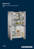 Ⓜ️🔵🔵🔵 LIEBHERR MBsddi 9024 Plus BioFresh NoFrost - Frigorifero ad armadio 4 porte ad anta, Ice Maker, SmartDevice, GARANZIA 10 ANNI INCLUSA* originale LIEBHERR, Acciaio Inox, 91 x 181 cm, Nuova classe D