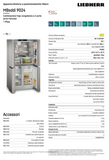 Ⓜ️🔵🔵🔵 LIEBHERR MBsddi 9024 Plus BioFresh NoFrost - Frigorifero ad armadio 4 porte ad anta, Ice Maker, SmartDevice, GARANZIA 10 ANNI INCLUSA* originale LIEBHERR, Acciaio Inox, 91 x 181 cm, Nuova classe D