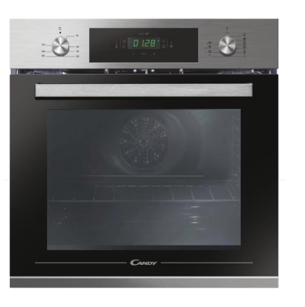 Ⓜ️🔵🔵🔵 CANDY FCEX65WIFI - Forno elettrico da incasso, controllo meccanico e da remoto, colore inox, connetività (wi-fi), 65 litri, classe A+
