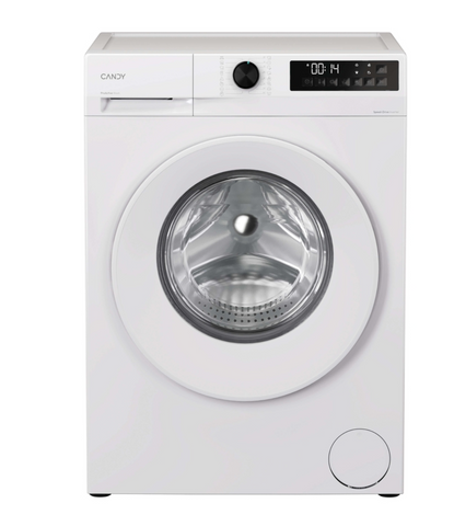 Ⓜ️🔵🔵🔵 CANDY GD 489-S - Lavatrice SLIM, profondità 54,8 cm,  8 kg, 1400 RPM, bianca, Classe A -30%