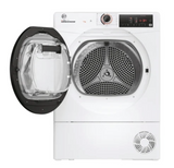 Ⓜ️🔵🔵🔵 HOOVER H-DRY 350 HR4 H7A2TBE-S - Asciugatrice SLIM 7 kg, Libera installazione, Slim, Bianco, Nuova classe E, Bianco, Controllo remoto avanzato e contenuti extra in App (Wi-Fi + BLUETOOTH®), L x P x A (mm) 596x480x850