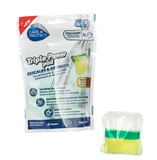 Ⓜ️🔵🔵🔵 CARE+PROTECT Triple Power Pod - Capsule anticalcare e sgrassanti per lavatrice e lavastoviglie, DA USARE A CICLO PIENO! Quindi senza più spreco di ciclo a vuoto, 1 confezione da 6 capsule per 6 mesi di protezione, da usare 1 volta al mese