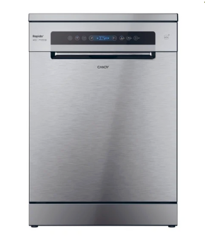 Ⓜ️🔵🔵🔵 CANDY CF 4C6F1X - [📦🚨Spedizione immediata!🚚💨] Lavastoviglie INOX da Libera installazione, con Maxi VASCA e Terzo Cesto, 14 coperti, apertura porta automatica, solo 35 minuti per lavare ed asciugare! Nuova classe C