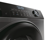 Ⓜ️🔵🔵🔵 Haier HD80-A3959R-S - Asciugatrice ANTRACITE, I-Pro Series 5, Libera installazione, 8 Kg, Pompa di calore Inverter, Nuova classe C (vecchia A+++), Antracite, LxAxA (mm) 595x675x845