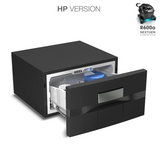 Ⓜ️🔵🔵🔵 Vitrifrigo D20A HP - Frigo-Freezer, Apertura a cassetto, Nero, CON COMPRESSORE HIGH PERFORMANCE, 20 Litri, All in one, Serie COMPACT DRAWER, Termostato Digitale, Night Mode, A x L x P 25x44x44.5 cm