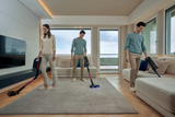 Ⓜ️🔵🔵🔵 Hoover HF610HX 011 - [📦🚨Spedizione immediata!🚚💨] Scopa elettrica senza filo, senza sacco, tubo pieghevole, SVUOTAMENTO FACILE, Sensore del pavimento, SUPER-POTENTE 650 W, colore Magenta