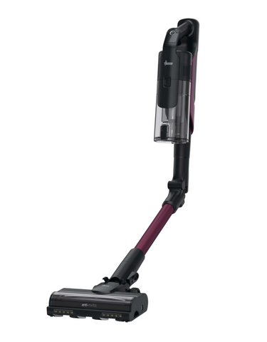 Ⓜ️🔵🔵🔵 Hoover HF610HX 011 - Scopa elettrica senza filo, senza sacco, tubo pieghevole, SVUOTAMENTO FACILE, Sensore del pavimento, SUPER-POTENTE 650 W, colore Magenta
