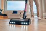 Ⓜ️🔵🔵🔵 Hoover HF610HX 011 - [📦🚨Spedizione immediata!🚚💨] Scopa elettrica senza filo, senza sacco, tubo pieghevole, SVUOTAMENTO FACILE, Sensore del pavimento, SUPER-POTENTE 650 W, colore Magenta