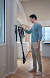 Ⓜ️🔵🔵🔵 Hoover HF610HX 011 - [📦🚨Spedizione immediata!🚚💨] Scopa elettrica senza filo, senza sacco, tubo pieghevole, SVUOTAMENTO FACILE, Sensore del pavimento, SUPER-POTENTE 650 W, colore Magenta