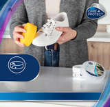 Ⓜ️🔵🔵🔵 CARE+PROTECT Pasta Bianca - [📦🚨Spedizione immediata!🚚💨] Detergente e Lucidante universale per tutte le superfici con spugna inclusa, MADE IN ITALY, barattolo da 300 gr