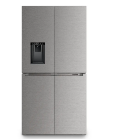 Ⓜ️🔵🔵🔵 LIEBHERR MBsddi 9058 prime BioFresh NoFrost - Frigorifero ad armadio 4 porte ad anta, Ice Maker, dispenser di acqua, SmartDevice, GARANZIA 10 ANNI INCLUSA* originale LIEBHERR, Acciaio inox, 91 x 181 cm, Nuova classe D