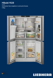 Ⓜ️🔵🔵🔵 LIEBHERR MBsddi 9028 plus BioFresh NoFrost - Frigorifero ad armadio 4 porte ad anta, Ice Maker, dispenser di acqua, SmartDevice, GARANZIA 10 ANNI INCLUSA* originale LIEBHERR, Acciaio inox, 91 x 181 cm, Nuova classe D