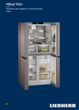 Ⓜ️🔵🔵🔵 LIEBHERR MBtsdi 9024 plus BioFresh NoFrost - Frigorifero ad armadio 4 porte ad anta, Ice Maker, SmartDevice, GARANZIA 10 ANNI INCLUSA* originale LIEBHERR, Acciaio Color Terra, 91 x 181 cm, Nuova classe D