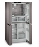 Ⓜ️🔵🔵🔵 LIEBHERR MBtsdi 9024 plus BioFresh NoFrost - Frigorifero ad armadio 4 porte ad anta, Ice Maker, SmartDevice, GARANZIA 10 ANNI INCLUSA* originale LIEBHERR, Acciaio Color Terra, 91 x 181 cm, Nuova classe D