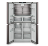 Ⓜ️🔵🔵🔵 LIEBHERR MBtsdi 9024 plus BioFresh NoFrost - Frigorifero ad armadio 4 porte ad anta, Ice Maker, SmartDevice, GARANZIA 10 ANNI INCLUSA* originale LIEBHERR, Acciaio Color Terra, 91 x 181 cm, Nuova classe D