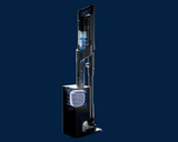 Ⓜ️🔵🔵🔵 Hoover HF350HP 011 - Scopa elettrica PREMIUM PRO senza filo CON STAZIONE DI RICARICA E SVUOTAMENTO, Autonomia fino a 60 minuti, potenza 400 W, spazzola anti twist, capacità serbatoio 0,7 litri