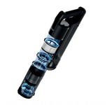 Ⓜ️🔵🔵🔵 Hoover HF350HP 011 - Scopa elettrica PREMIUM PRO senza filo CON STAZIONE DI RICARICA E SVUOTAMENTO, Autonomia fino a 60 minuti, potenza 400 W, spazzola anti twist, capacità serbatoio 0,7 litri
