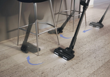 Ⓜ️🔵🔵🔵 Hoover HF350HP 011 - Scopa elettrica PREMIUM PRO senza filo CON STAZIONE DI RICARICA E SVUOTAMENTO, Autonomia fino a 60 minuti, potenza 400 W, spazzola anti twist, capacità serbatoio 0,7 litri