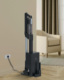 Ⓜ️🔵🔵🔵 Hoover HF350HP 011 - Scopa elettrica PREMIUM PRO senza filo CON STAZIONE DI RICARICA E SVUOTAMENTO, Autonomia fino a 60 minuti, potenza 400 W, spazzola anti twist, capacità serbatoio 0,7 litri