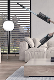 Ⓜ️🔵🔵🔵 Hoover HF350HP 011 - Scopa elettrica PREMIUM PRO senza filo CON STAZIONE DI RICARICA E SVUOTAMENTO, Autonomia fino a 60 minuti, potenza 400 W, spazzola anti twist, capacità serbatoio 0,7 litri
