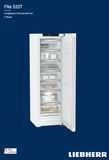 Ⓜ️🔵🔵🔵 LIEBHERR FNe 5207 pure NoFrost - Congelatore verticale con No Frost, GARANZIA 10 ANNI INCLUSA* originale LIEBHERR, libera installazione, bianco, 185,5 x 60 cm, Nuova classe E