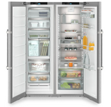 Ⓜ️🔵🔵🔵 LIEBHERR XRFsd 5250 prime NoFrost - Frigorifero Side-by-Side, GARANZIA 10 ANNI INCLUSA* originale LIEBHERR, frigo-congelatore con EasyFresh e NoFrost, acciaio inox, 185,5 x 120,4 cm, Nuova classe D e C