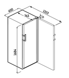 Ⓜ️🔵🔵🔵 LIEBHERR WPbli 5031 GrandCru Selection - Cantina temperata per vini, GARANZIA 10 ANNI INCLUSA* originale LIEBHERR, 196 bottiglie, 1 zona, Nera e Vetro, 168,4 x 60 cm, Nuova classe F