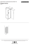Ⓜ️🔵🔵🔵 LIEBHERR WSbli 7731 GrandCru Selection - Cantina temperata per vini, GARANZIA 10 ANNI INCLUSA* originale LIEBHERR, 324 bottiglie, 1 zona, Nera, 204,4 x 75 cm, Nuova classe E